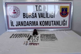 Bursa’da 226 sikke ve minyatür heykel ele geçirildi