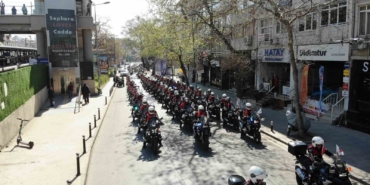‘Polis Haftası’ kapsamında İstanbul’da kortej geçişi yapıldı
