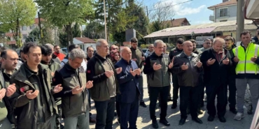 Kazada hayatını kaybeden orman muhafaza memuru törenle son yolculuğuna uğurlandı