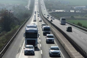 Tekirdağ-İstanbul yolunda yoğunluk oluştu