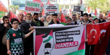 Karacabeyliler haykırdı; Gazze yalnız değildir