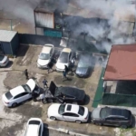 Başakşehir’deki yangından araçları ve kurbanlıkları böyle kurtarmaya çalıştılar