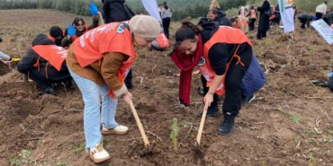 "81 İlde 81 Orman" Projesi kapsamında Bursa’da 10 bin fidan toprakla buluştu
