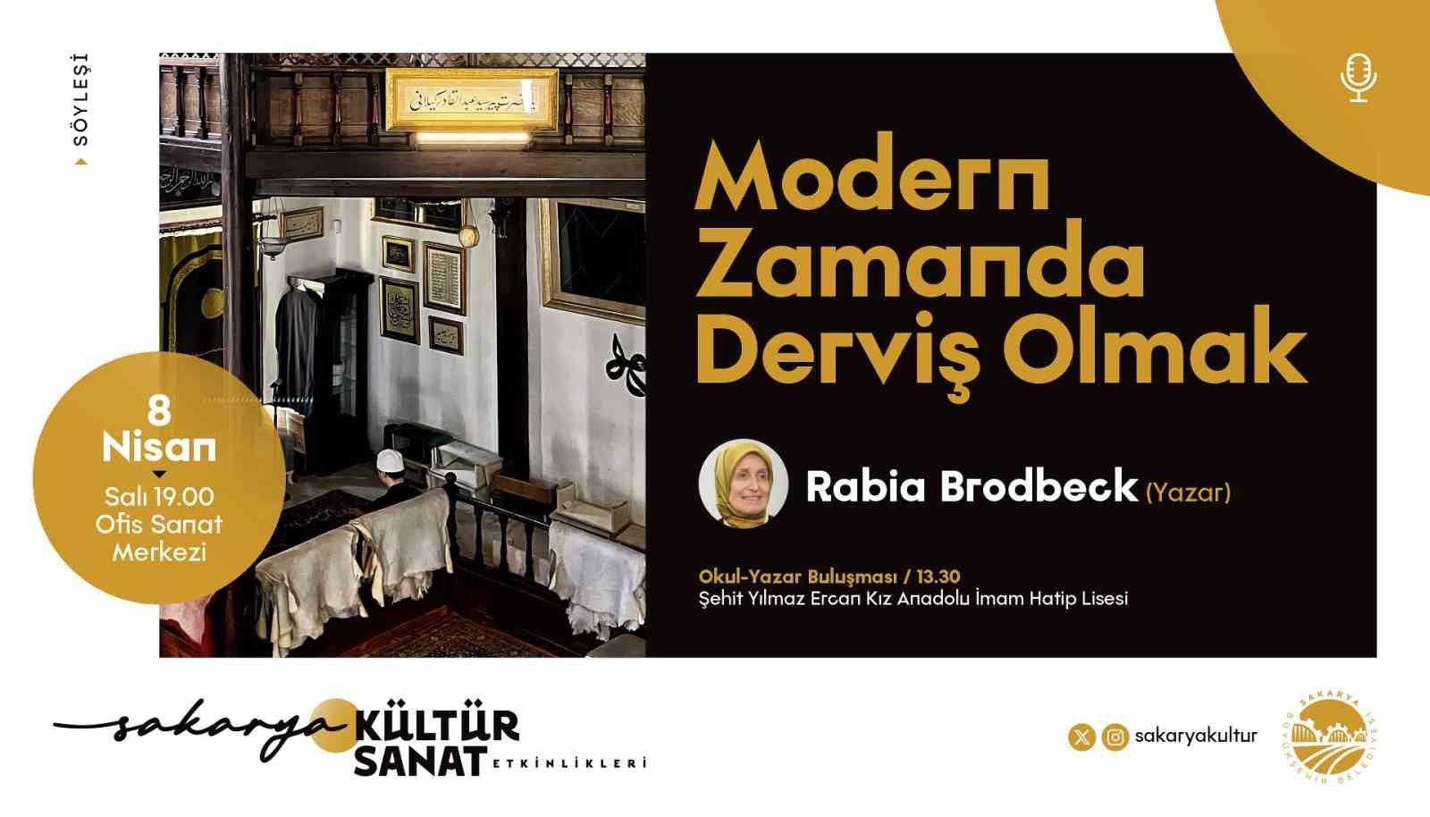 Yazar Rabia Brodbeck OSM’de söyleşiye konuk oluyor