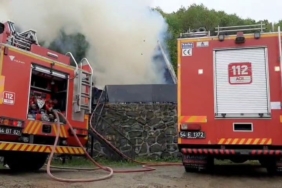 Sapanca’da bungalov alev topuna döndü