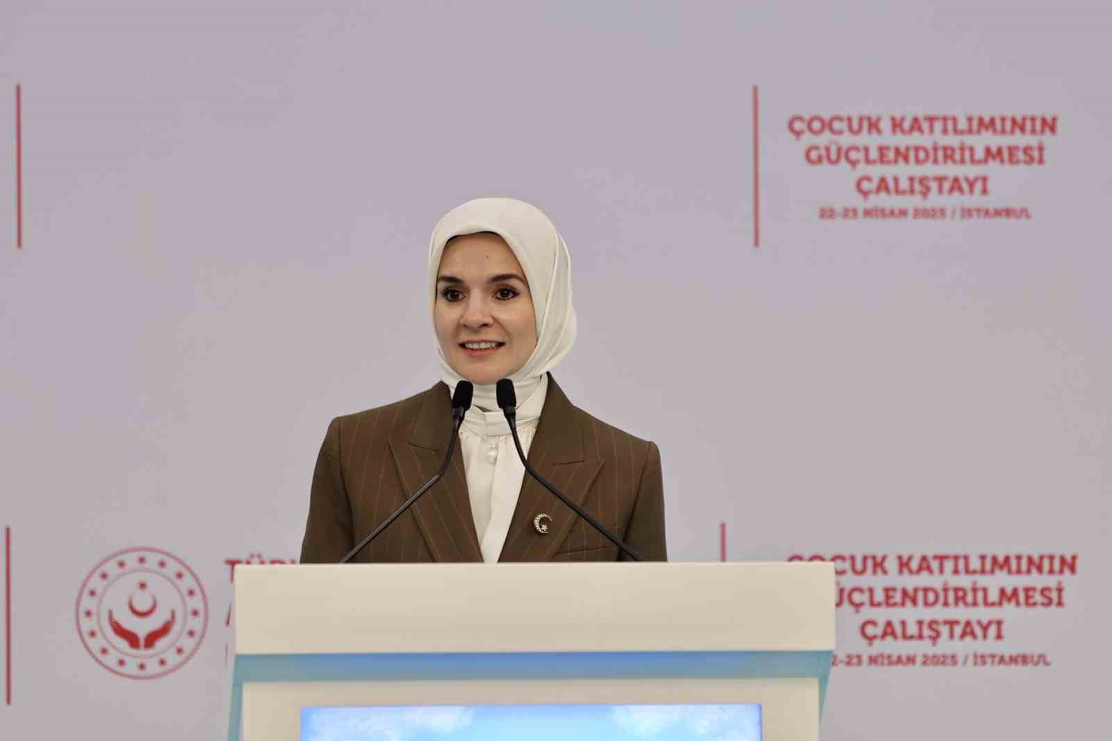 Bakan Göktaş: "Hedefimiz çocukların güvenle büyüyüp, aidiyet hissiyle kök salacağı bir toplum inşa etmektir"