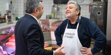 Başkan Yılmaz, komşu siyaretinde