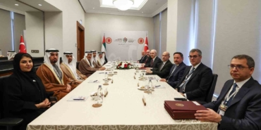 TBMM Başkanı Kurtulmuş, BAE Federal Ulusal Konseyi Başkanı Ghobash ile görüştü