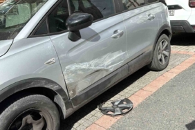 Kağıthane’de otomobilin çarptığı kadının bacağı koptu