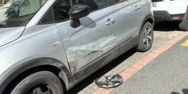 Kağıthane’de otomobilin çarptığı kadının bacağı koptu