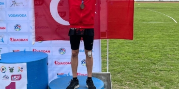 Bursalı Milli atletten dünya üçüncülüğü