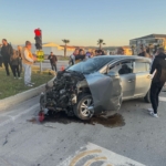 Yangın ihbarına giden itfaiye aracı otomobil ile çarpıştı: 2 yaralı