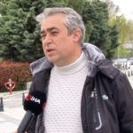 Arnavutköy’de zehirli tırtıl konvoyu kamerada