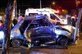 Edirne’de alkolü sürücü kazaya karıştı: 1 yaralı