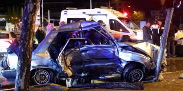 Edirne’de alkolü sürücü kazaya karıştı: 1 yaralı