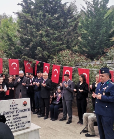Şepit Binbaşı Ercüment Türkmen dualarla anıldı