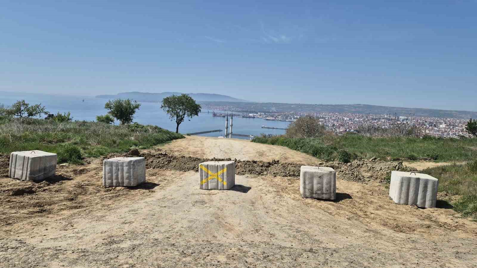 İHA’nın haberi ses getirdi: Çırçır Tepesi beton bloklarla kapatıldı