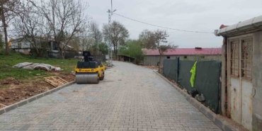Körfez’in köylerine parke taşı döşeniyor