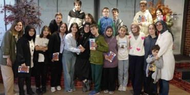 Mine Sota, Başiskeleli minik kitapseverlerle buluştu