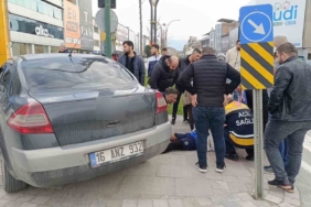 Otomobilin çarptığı bisikletli çocuk yaralandı