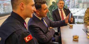 Bilecik’te vatani görevini yapan askere duygulandıran sürpriz