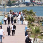 Tekirdağlılar Alkaya Sahili’ne akın etti