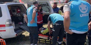 Enduro & ATV Türkiye Şampiyonası’nda 18 sporcu yaralanoı, 5’i hastaneye sevk edildi