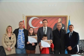 THK Söğüt’e teşekkür belgelerini takdim etti