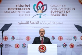 TBMM Başkanı Kurtulmuş, İstanbul’da Filistin’i Destekleyen Parlamentolar Grubu Toplantısında konuştu: