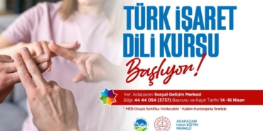 İşaret dili öğrenmek isteyenler dikkat, kursa başvurular başlıyor