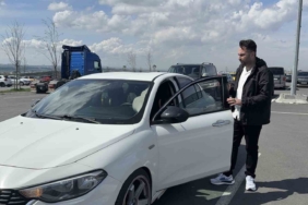 İstanbul’da ilginç olay, çarpıp hasar verdiği aracı kendi tamir etti