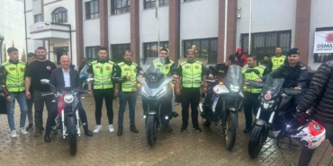 Osmaneli’de motosiklet sürücülerine eğitim verildi