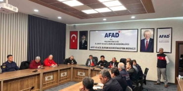 Yalova’da İl Afet ve Acil Durum Koordinasyon Kurulu toplandı