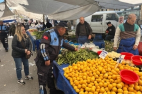 Zabıta Müdürlüğü Semt Pazarı’nda denetim gerçekleştirdi