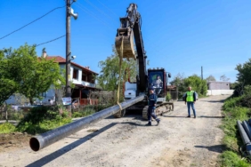 3 bin 500 metrelik altyapı dönüşümü ile 10 mahalleye kesintisiz içme suyu