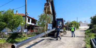 3 bin 500 metrelik altyapı dönüşümü ile 10 mahalleye kesintisiz içme suyu