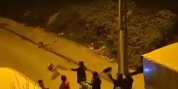 Arnavutköy’de çocuklardan Filistin’e destek yürüyüşü