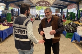 Gönen’de polisten bilgilendirme çalışması