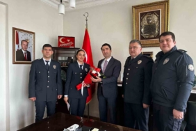 Kaymakam Çomaklı’ya Polis Haftası ziyareti