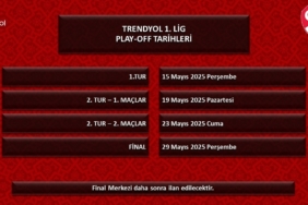TFF, 2024-2025 sezonu play-off tarihlerini açıkladı