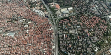 Depremle gündeme gelen iki farklı İstanbul şehirleşmesi havadan görüntülendi