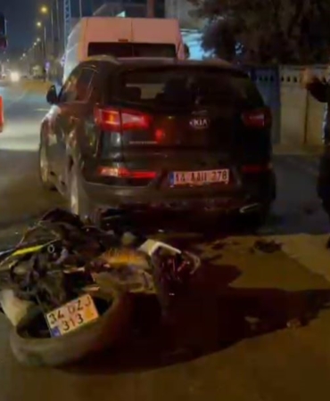 Çerkezköy’de iki motosiklet kafa kafaya çarpıştı: 3 yaralı
