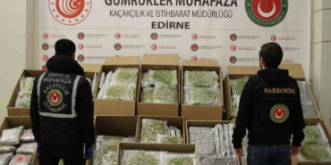 Kapıkule’de 492 kilogram uyuşturucu madde ele geçirildi