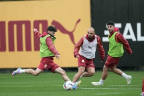 Galatasaray, Samsunspor maçı hazırlıklarını sürdürdü