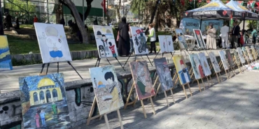 İstanbul fethinin merkezinde Gazze çadırı