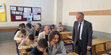 Veliler sınav heyecanı yaşadı, ter döktü