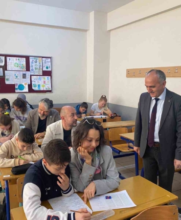 Veliler sınav heyecanı yaşadı, ter döktü