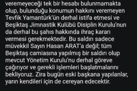 Altın Mimir: "Karanlıkta iş tutan bazı odaklar kaba kuvvet ve organize suç haline dönmüştür"