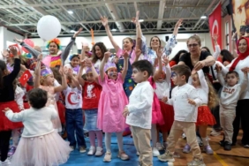 Maltepe’de miniklerin 23 Nisan coşkusu