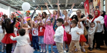 Maltepe’de miniklerin 23 Nisan coşkusu